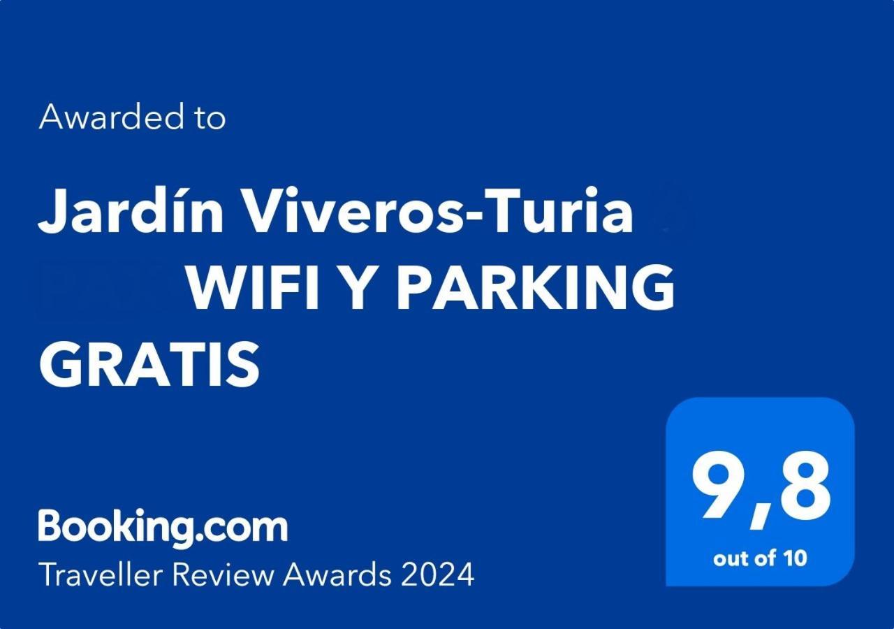 瓦伦西亚Jardin Viveros-Turia公寓 外观 照片